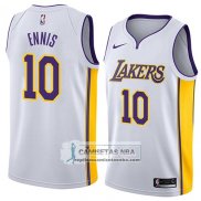 Camiseta Lakers Tyler Ennis Association 2018 Blanco