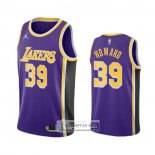 Camiseta Los Angeles Lakers Dwight Howard NO 39 Statement 2021-22 Violeta