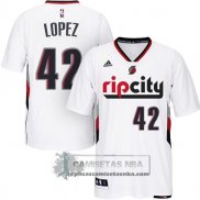 Camiseta Manga Corta Blazers Lopez Blanco