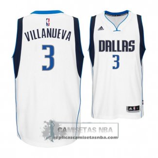 Camiseta Mavericks Villanueva Blanco