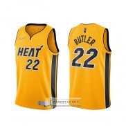 Camiseta Miami Heat Jimmy Butler Earned 2020-21 Oro