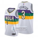 Camiseta New Orleans Pelicans Stanley Johnson Ciudad Blanco