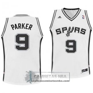 Camiseta Nino Spurs Parker 2016 Blaco