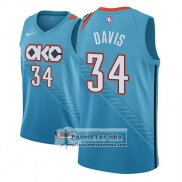 Camiseta Oklahoma City Thunder Tyler Davis Ciudad 2018-19
