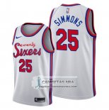 Camiseta Philadelphia 76ers Ben Simmons Classic 2019-20 Blanco