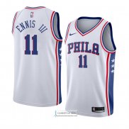 Camiseta Philadelphia 76ers James Ennis Iii Association 2018 Bla