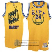 Camiseta Retro City Bus Warriors Barry Amarillo