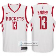 Camiseta Rockets James Harden 2017-18 Blanco