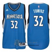 Camiseta Timberwolves Towns Azul