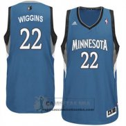 Camiseta Timberwolves Wiggins Azul