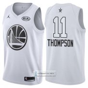 Camiseta All Star 2018 Warriors Klay Thompson Blanco