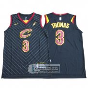 Camiseta Autentico Cavaliers Thomas 2017-18 Negro