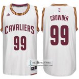 Camiseta Cavaliers Jae Crowder Home 2017-18 Blanco