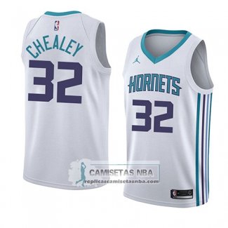 Camiseta Charlotte Hornets Joe Chealey Association 2018 Blanco