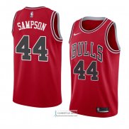 Camiseta Chicago Bulls Brandon Sampson Icon 2018 Rojo
