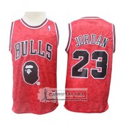 Camiseta Chicago Bulls Michael Jordan Mitchell & Ness Rojo