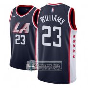 Camiseta Clippers Lou Williams Ciudad 2018-19 Azul