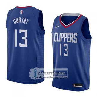 Camiseta Clippers Marcin Gortat Icon 2018 Azul