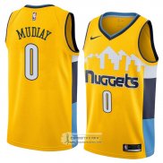 Camiseta Denver Nuggets Emmanuel Mudiay Statement 2018 Amarillo