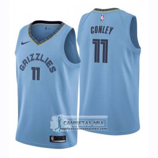 Camiseta Grizzlies Mike Conley Statement Swingman 2018-19 Azul