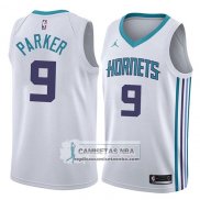 Camiseta Hornets Tony Parker Association 2018 Blanco