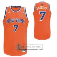 Camiseta Knicks Anthony Naranja