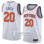 Camiseta Knicks Kevin Knox Association 2018 Blanco