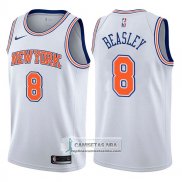 Camiseta Knicks Michael Beasley Statement 2017-18 Blanco