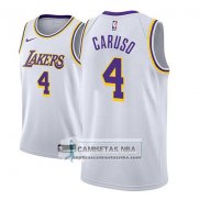 Camiseta Lakers Alex Caruso Association 2018-19 Blanco