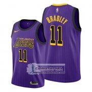 Camiseta Los Angeles Lakers Avery Bradley Ciudad Violeta