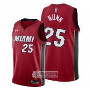 Camiseta Miami Heat Kendrick Nunn Statement Rojo