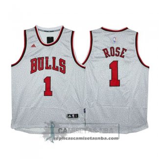 Camiseta Moda Estatica Bulls Rose Moda Gris
