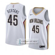 Camiseta New Orleans Pelicans Dairis Bertans Association 2018 Bl