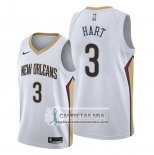 Camiseta New Orleans Pelicans Josh Hart Association Blanco