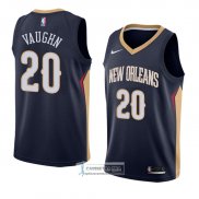 Camiseta New Orleans Pelicans Rashad Vaughn Icon 2018 Azul