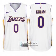 Camiseta Nino Lakers Kyle Kuzma Association 2017-18 Blanco