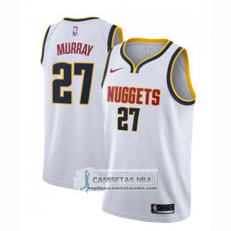 Camiseta Nuggets Jamal Murray Swingman 2018-19 Blanco