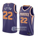 Camiseta Phoenix Suns Deandre Ayton Icon 2018 Violeta