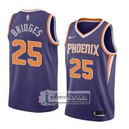 Camiseta Phoenix Suns Mikal Bridges Icon 2018 Violeta