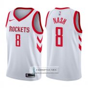 Camiseta Rockets Le'bryan Nash Association 2017-18 Blanco