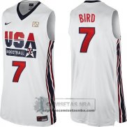 Camiseta USA 1992 Bird Blanco