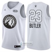 Camiseta All Star 2018 Timberwolves Jimmy Butler Blanco