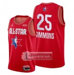 Camiseta All Star 2020 Philadelphia 76ers Ben Simmons Rojo