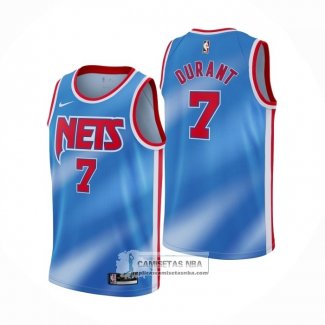 Camiseta Brooklyn Nets Kevin Durant Classic 2020-21 Azul