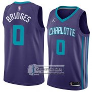Camiseta Charlotte Hornets Miles Bridges Statement 2018 Negro 20
