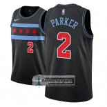 Camiseta Chicago Bulls Jabari Parker Ciudad 2018-19