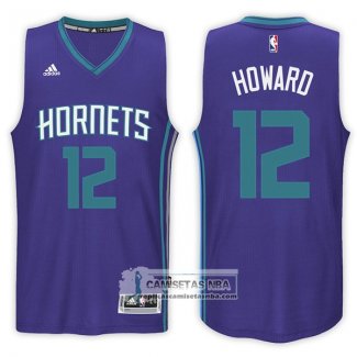 Camiseta Hornets Dwight Howard Road 2017-18 Violeta
