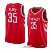 Camiseta Houston Rockets Kenneth Faried Icon 2018 Rojo