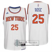 Camiseta Knicks Rose Blanco