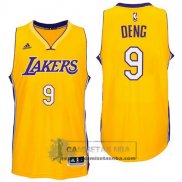 Camiseta Lakers Deng Amarillo